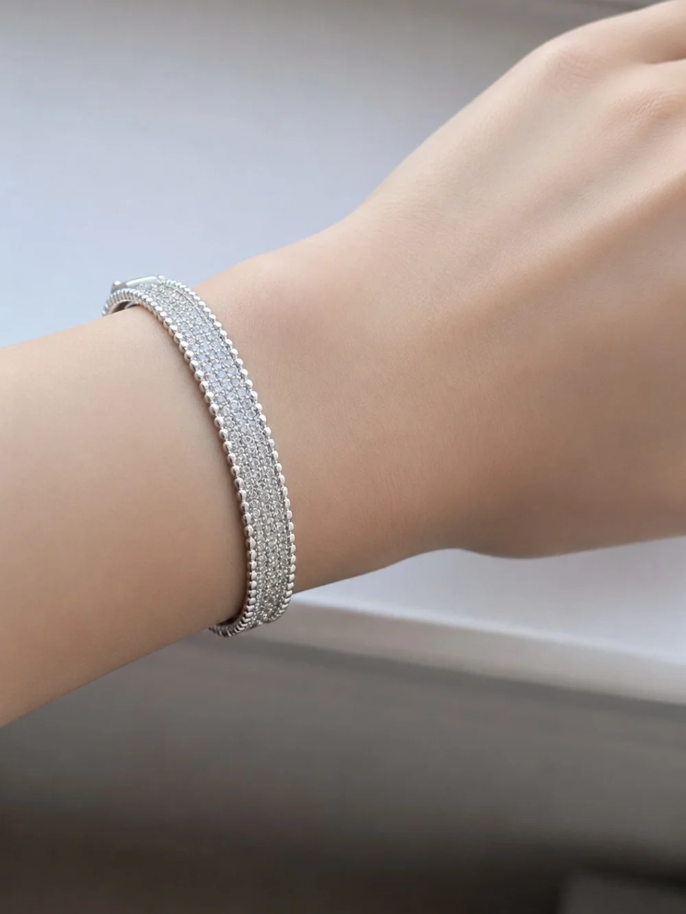 Anthropologie elegant silver